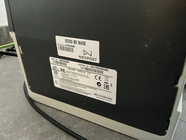 Neopost is-300 series frankeermachine - afbeelding 6 van  6