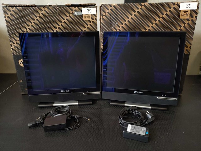 Neovo - e-19a - 2x monitor 19" - afbeelding 1 van  3
