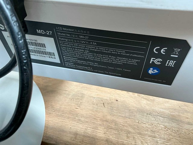 Neovo md-27 monitor (3x) - afbeelding 3 van  3