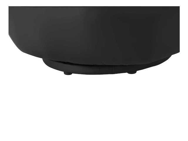 Nep draaibare handstoel - zwart - afbeelding 4 van  6