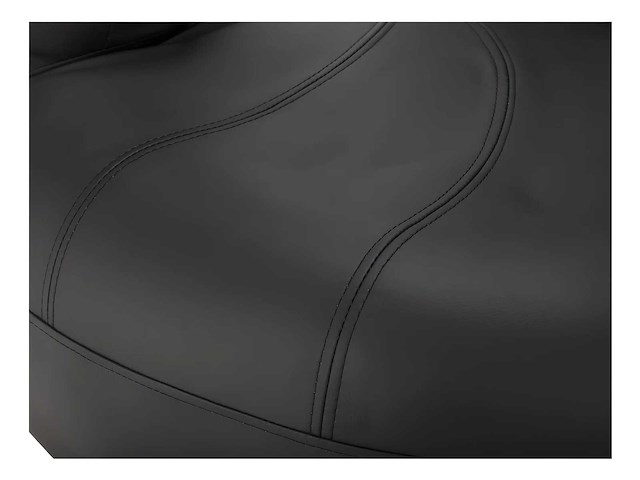 Nep draaibare handstoel - zwart - afbeelding 5 van  6