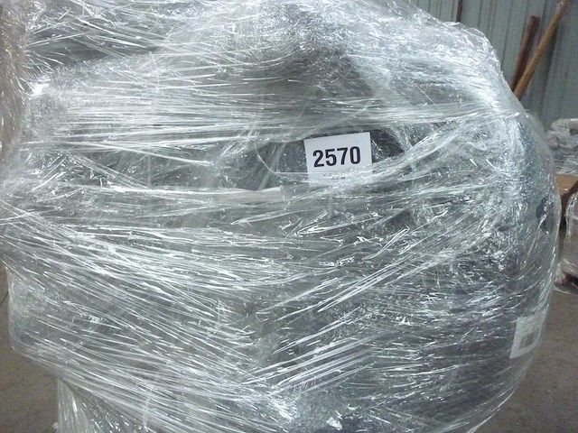 Nep draaibare handstoel - zwart - afbeelding 6 van  6