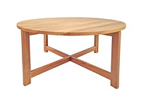 Nepal salontafel 90 cm in massief hout