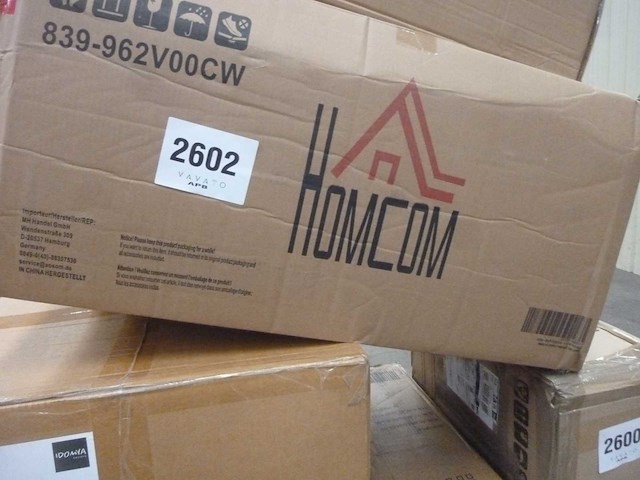 Nepleer gestoffeerde relaxstoel met voetsteun - crèmekleurig - afbeelding 6 van  6