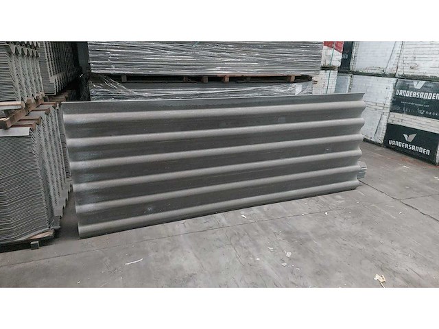 Neptunus vezelcement golfplaat natuurgrijs 295x110cm 40 platen - afbeelding 1 van  2