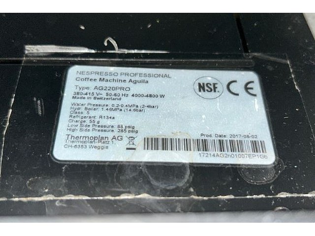 Nespresso machine + inhoud kast - afbeelding 6 van  8