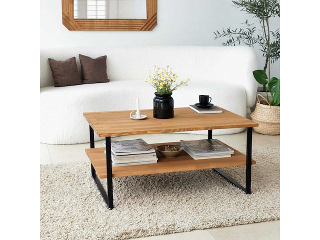 Neta c salontafel | grenenhout | eiken - afbeelding 2 van  7