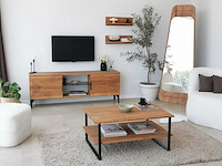 Neta c salontafel | grenenhout | eiken - afbeelding 3 van  7