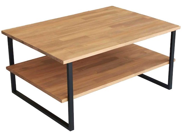 Neta c salontafel | grenenhout | eiken - afbeelding 6 van  7