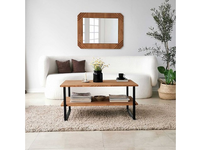 Neta c salontafel | grenenhout | eiken - afbeelding 1 van  7
