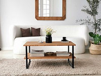 Neta c salontafel | grenenhout | eiken - afbeelding 1 van  7