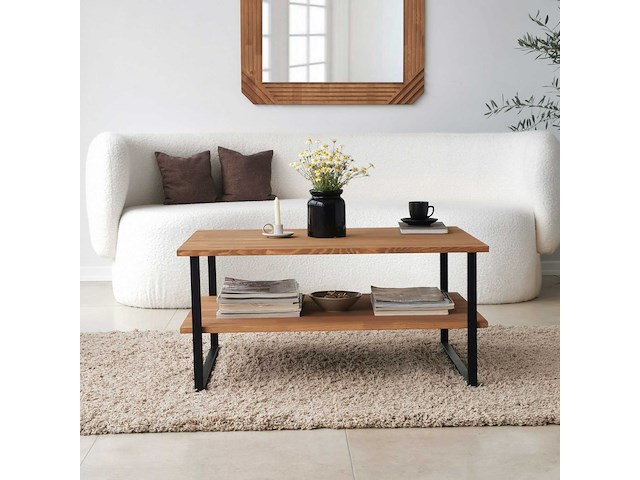 Neta c salontafel | grenenhout | eiken - afbeelding 5 van  7