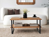 Neta c salontafel | grenenhout | eiken - afbeelding 5 van  7