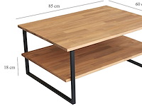 Neta c salontafel | grenenhout | eiken - afbeelding 7 van  7