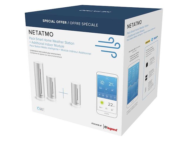 Netatmo bundle nbu-nws-nim-eu verbonden weerstation - afbeelding 3 van  4