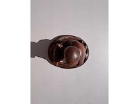Netsuke - japanese wood sculpture of luohan monk - afbeelding 7 van  18