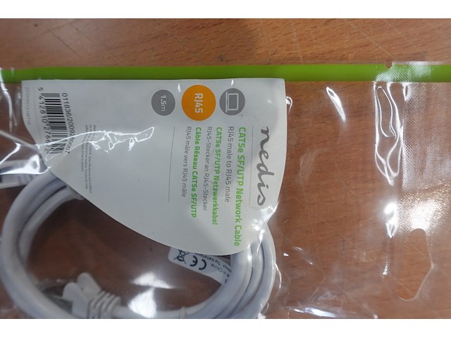 Netwerkkabel cat5e 1,5 m nedis - afbeelding 3 van  3