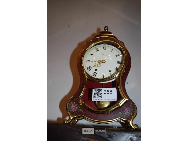 Neuchâteloise klok in rood eluxa - afbeelding 1 van  3