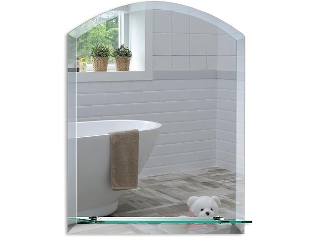 Neue design afgeronde badkamerspiegel - afbeelding 1 van  4