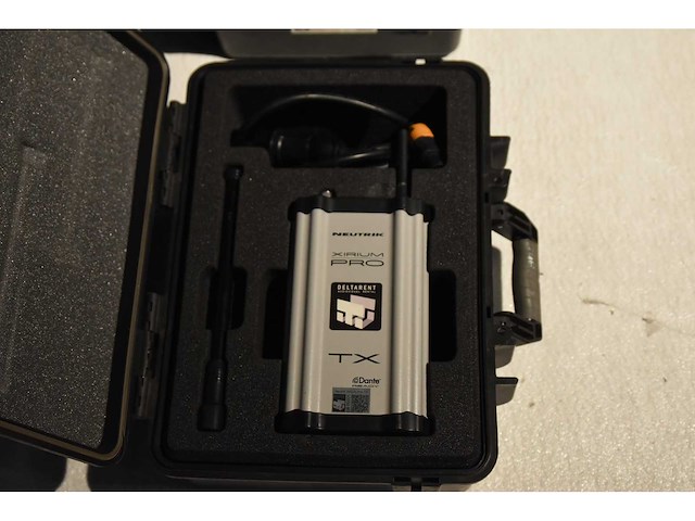 Neutrik - xirium rx/tx incl case - various audio equipment - afbeelding 1 van  3