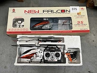 New falcon rc helikopter (2x) - afbeelding 1 van  6