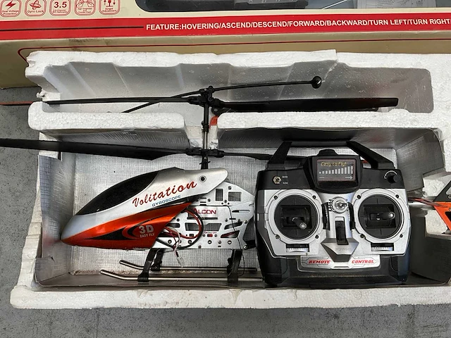 New falcon rc helikopter (2x) - afbeelding 2 van  6