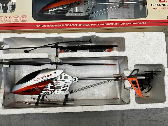 New falcon rc helikopter (2x) - afbeelding 3 van  6