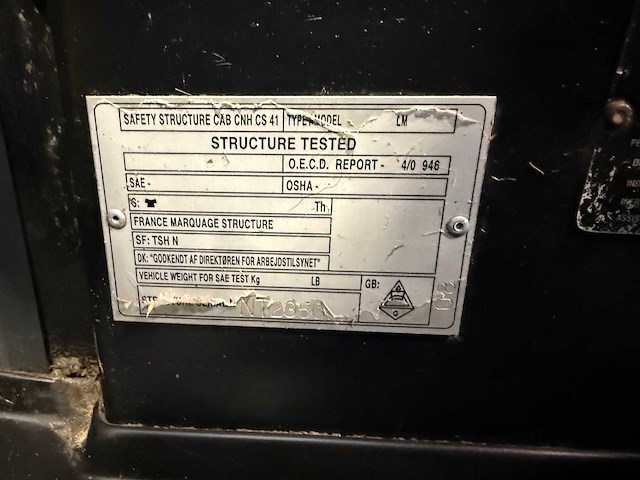 New holland - lm5040 4wd - bulldozer - 2010 - afbeelding 15 van  23