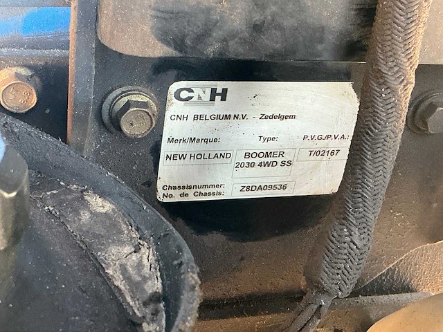 New holland boomer 2030 tractor - afbeelding 16 van  22