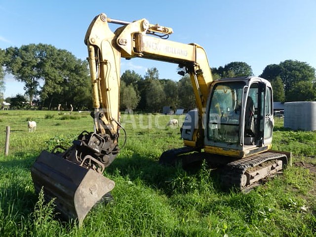 New holland e70 sr rupsgraafmachine - afbeelding 1 van  24