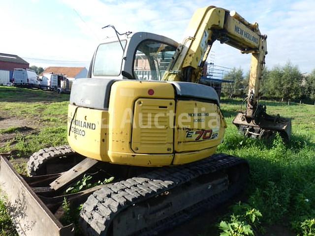 New holland e70 sr rupsgraafmachine - afbeelding 19 van  24