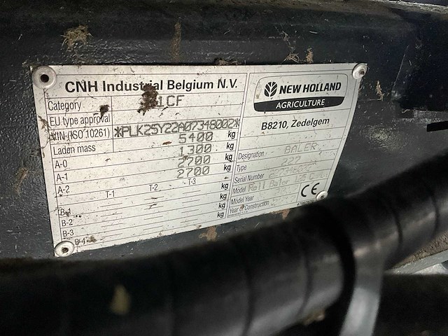New holland roll baler 125 combi balenpers - afbeelding 25 van  31