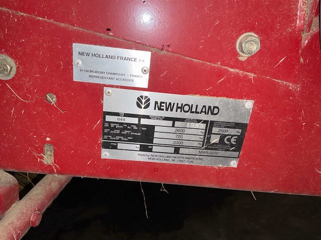New holland ronde baler - afbeelding 10 van  14