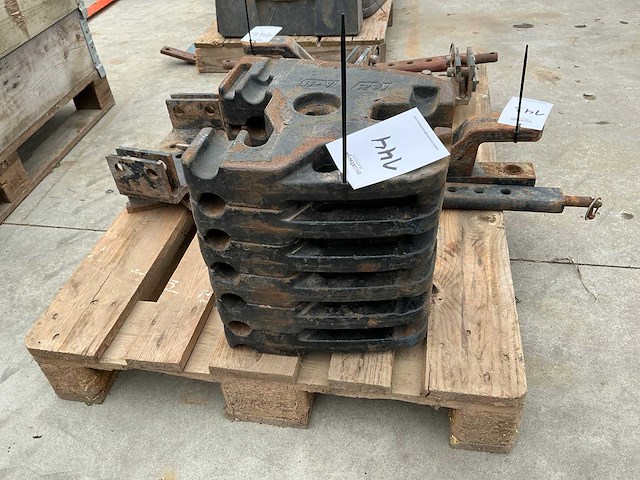 New holland tractor gewicht 25kg (6x) - afbeelding 2 van  3