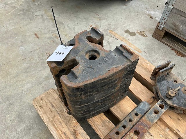 New holland tractor gewicht 25kg (6x) - afbeelding 3 van  3