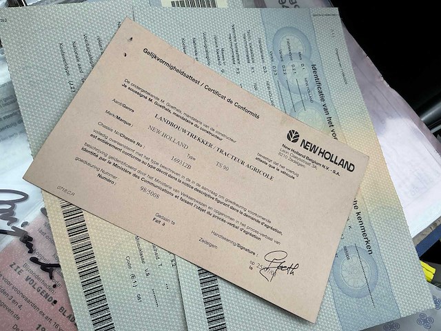New holland ts90 tractor - afbeelding 9 van  26