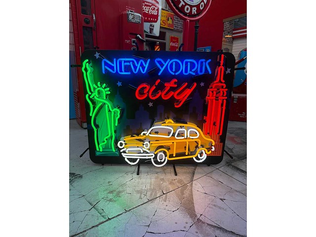 New york city neonbord - diverse lichtapparatuur - afbeelding 1 van  2