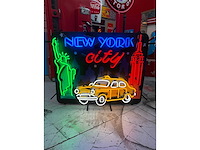 New york city neonbord - diverse lichtapparatuur - afbeelding 1 van  2
