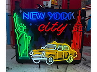 New york city neonbord 80 cm - diverse lichtapparatuur - afbeelding 1 van  2