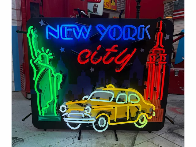 New york city neonbord 80 cm - afbeelding 2 van  2