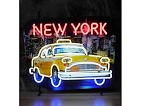 New york taxi neonbord. - diverse lichte apparatuur