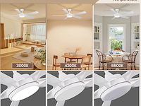 Newday plafondventilator (142 cm) - afbeelding 4 van  6