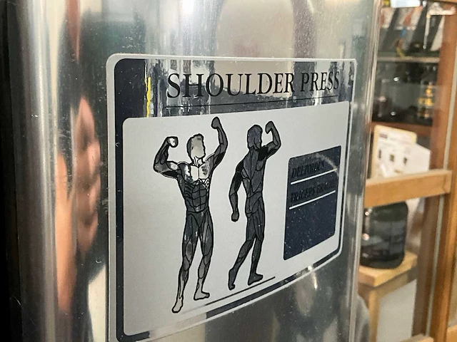 Newform fitness oxide shoulderpress - afbeelding 13 van  15