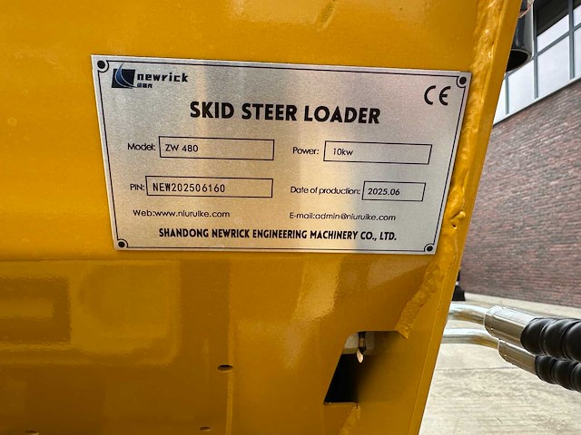 Newrick - 2025 - zw480 - rupslader - afbeelding 10 van  18