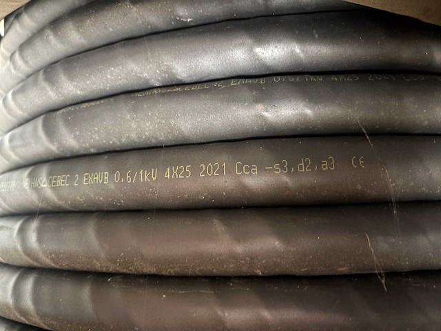 Nexans exavb 4x25mm2 cca drijfkrachtkabel - afbeelding 3 van  3