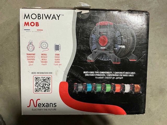 Nexans opklapbare kabelhaspel (2x) - afbeelding 2 van  5