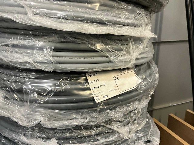 Nexans/cebec xvb-f2 3g1.5 50m rollen elektriciteitskabel (45x) - afbeelding 9 van  9