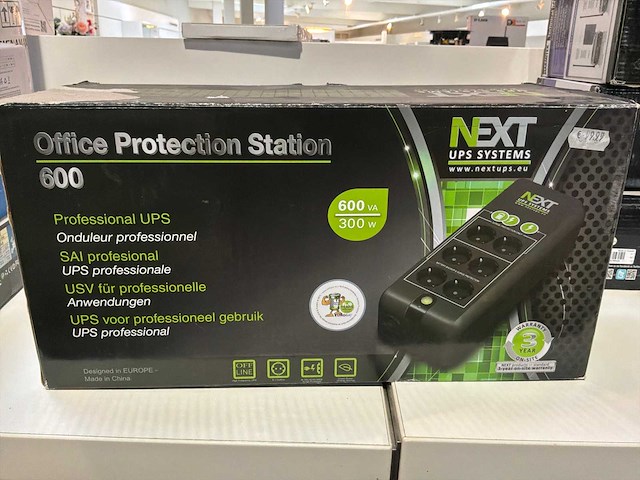 Next office protection station 600 ups systeem - afbeelding 1 van  5