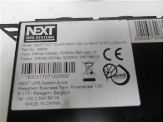 Next ups pouwer switch box 88004 incl voeding kabel - afbeelding 2 van  2