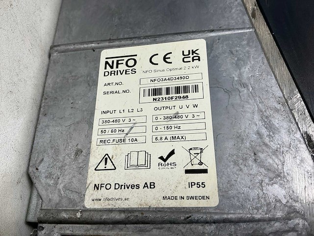 Nfo nfo3a4d3490d frequentieregelaar (3x) - afbeelding 6 van  8